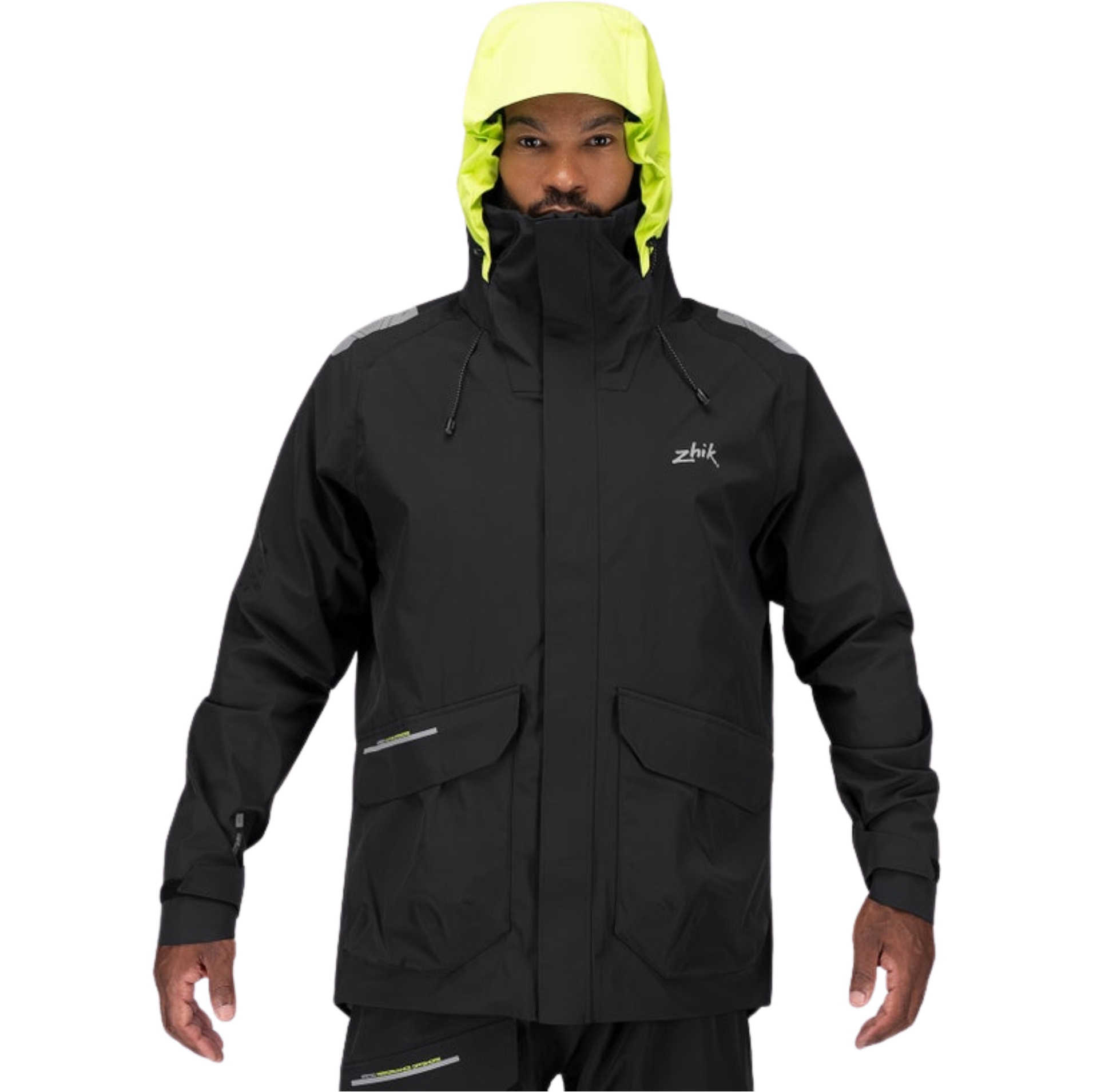 2026 Zhik Mens OFS600 Offshore Cruising Sailing Jacket JKT-0600-M-BLK - Black